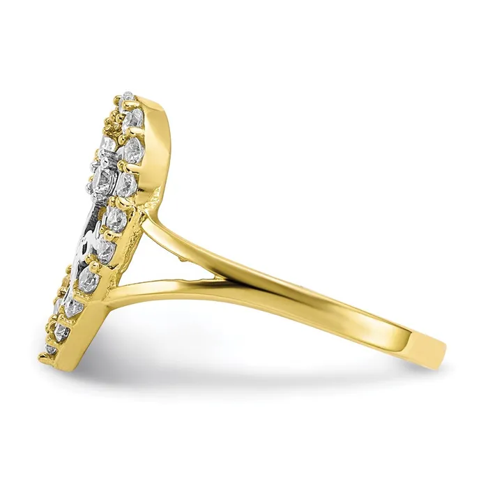 10K wWhite Rhodium I LOVE YOU CZ Heart RingWBC10C1223 WB Choice Jewelry Rings 10K wWhite Rhodium I LOVE YOU CZ Heart RingWBC10C1223 WB Choice Jewelry Rings