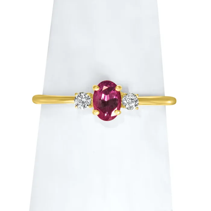 Rings Safiya Jewels Mini Refined Beauty 14K Yellow Gold Natural Alexandrite Ring Change to White Gold