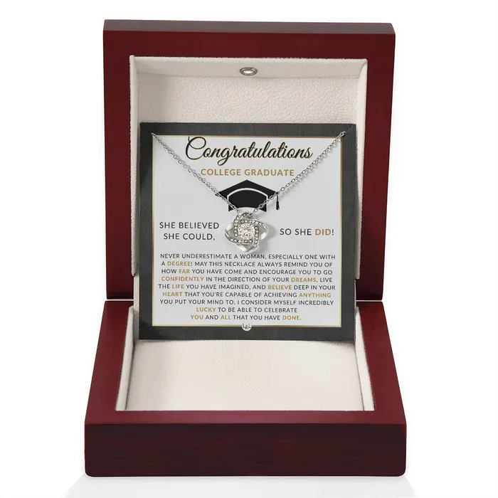 2024 College Graduate Gift For Her Meaningful Milestone Necklace 2024 College Graduation Gift For Her ShineOn Fulfillment Necklaces