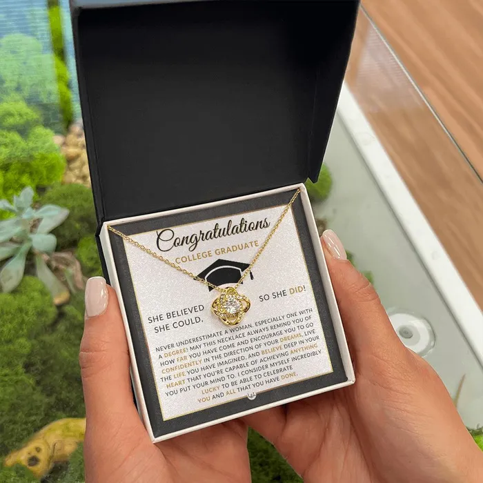 2024 College Graduate Gift For Her Meaningful Milestone Necklace 2024 College Graduation Gift For Her ShineOn Fulfillment Necklaces