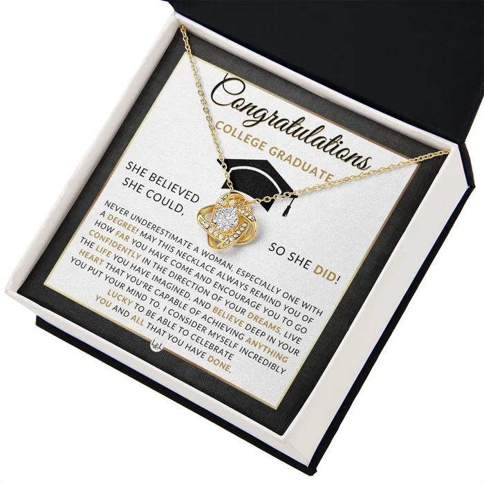2024 College Graduate Gift For Her Meaningful Milestone Necklace 2024 College Graduation Gift For Her ShineOn Fulfillment Necklaces