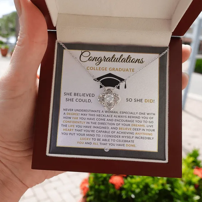 2024 College Graduate Gift For Her Meaningful Milestone Necklace 2024 College Graduation Gift For Her ShineOn Fulfillment Necklaces