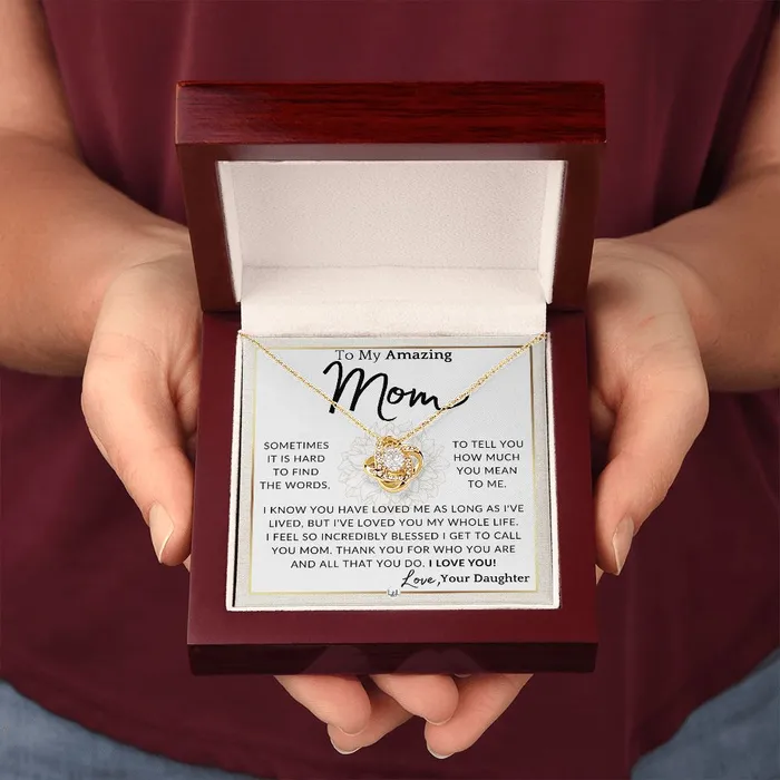 Gift for Mom For All That You Do To My Mother From Daughter A Beautiful Womens Pendant Necklace Great For Mothers Day Christmas or Her Birthday ShineOn Fulfillment Necklaces