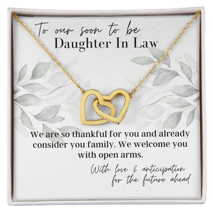 Necklaces ShineOn Fulfillment Already Family Future Daughter In Law Gift From Mother In Law Mother to Daughter Necklace Christmas Gifts Birthday Present Graduation Gift Valentines Day
