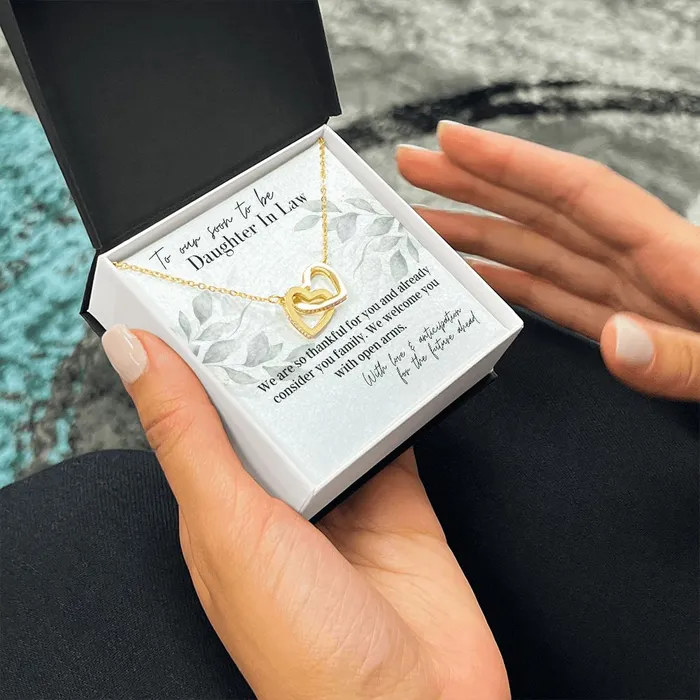 Necklaces ShineOn Fulfillment Already Family Future Daughter In Law Gift From Mother In Law Mother to Daughter Necklace Christmas Gifts Birthday Present Graduation Gift Valentines Day