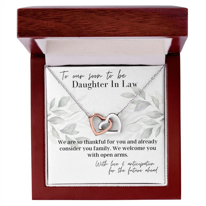 Necklaces ShineOn Fulfillment Already Family Future Daughter In Law Gift From Mother In Law Mother to Daughter Necklace Christmas Gifts Birthday Present Graduation Gift Valentines Day