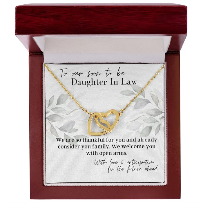Necklaces ShineOn Fulfillment Already Family Future Daughter In Law Gift From Mother In Law Mother to Daughter Necklace Christmas Gifts Birthday Present Graduation Gift Valentines Day