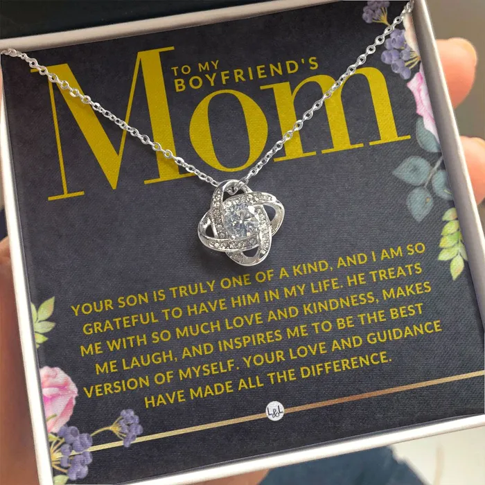 Necklaces To My Boyfriends Mom Necklace Great For Mothers Day Christmas Her Birthday Or As An Encouragement Gift ShineOn Fulfillment