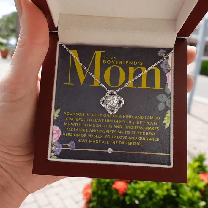 Necklaces To My Boyfriends Mom Necklace Great For Mothers Day Christmas Her Birthday Or As An Encouragement Gift ShineOn Fulfillment