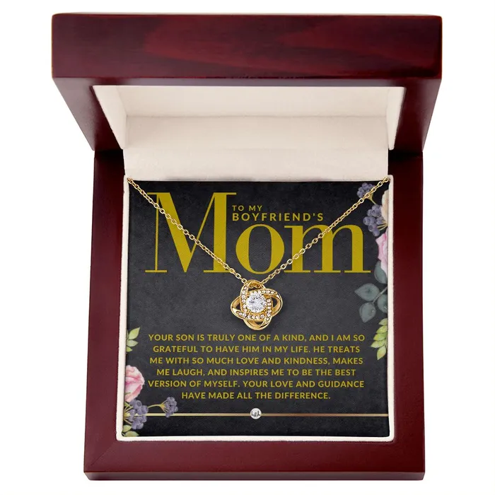 Necklaces To My Boyfriends Mom Necklace Great For Mothers Day Christmas Her Birthday Or As An Encouragement Gift ShineOn Fulfillment
