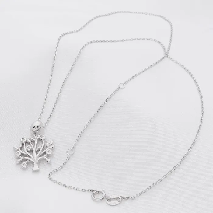 Necklaces Tree of Life Sterling Silver Necklace Glitters