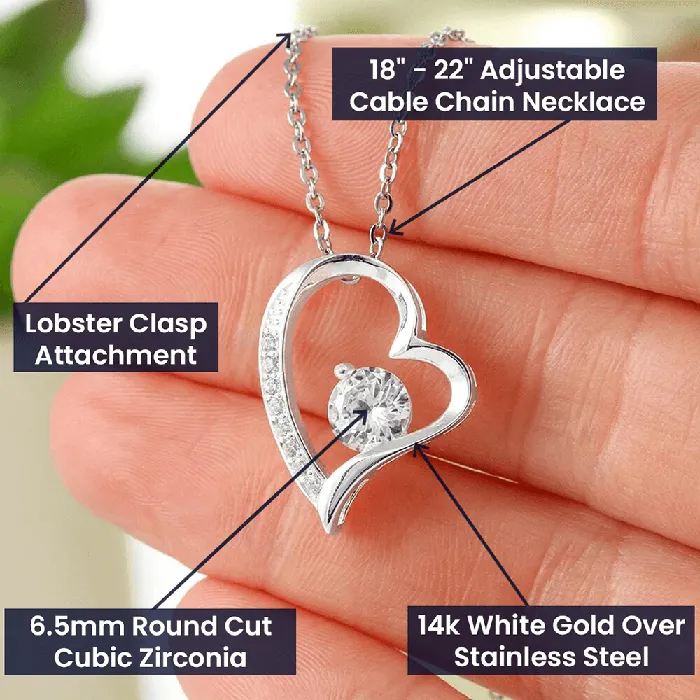 ShineOn Fulfillment Necklaces My Amazing Girlfriend Thinking of You Sentimental and Romantic Gift for Her Christmas Valentines Birthday or Anniversary Gifts