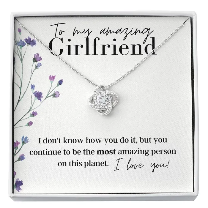 ShineOn Fulfillment Necklaces To My Amazing Girlfriend Pendant Necklace