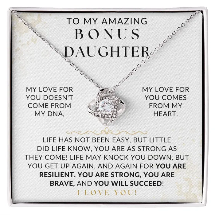 ShineOn Fulfillment Necklaces You Are Strong Bonus Daughter Necklace