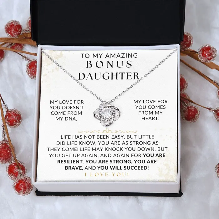ShineOn Fulfillment Necklaces You Are Strong Bonus Daughter Necklace