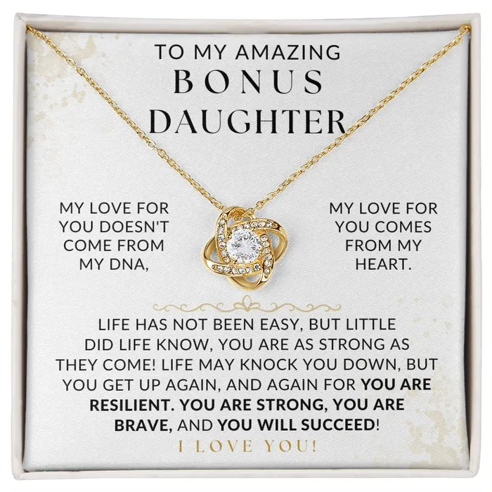 ShineOn Fulfillment Necklaces You Are Strong Bonus Daughter Necklace