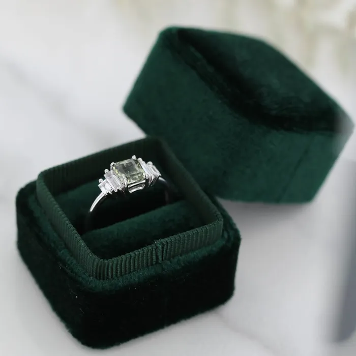 VENVS Rings The Eden 18k Yellow Size 85 Stone Moissanite Marquise 12x6mm Green Ring Box Custom Engraving 0 VENVS Rings The Eden 18k Yellow Size 85 Stone Moissanite Marquise 12x6mm Green Ring Box Custom Engraving 0