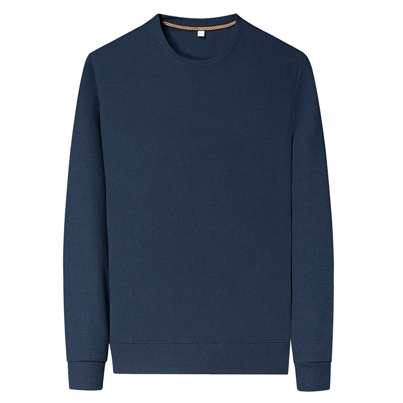 Herre Gensere |  Genser Slhross Ls Knit Structure Crew Neck